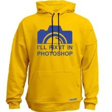 Худі без начосу з фотокамерою "i`ll fix it in photoshop"